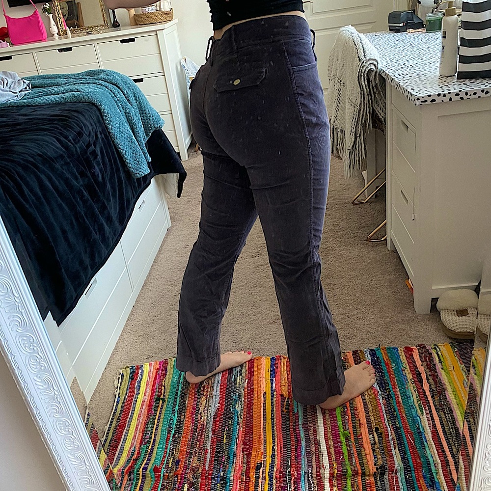 Vintage Grey-Purple Corduroy Pants🔮
